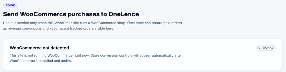 Placeholder screenshot of the Store tab overview