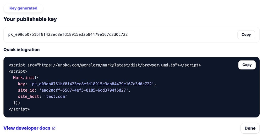 Activate new website in OneLence